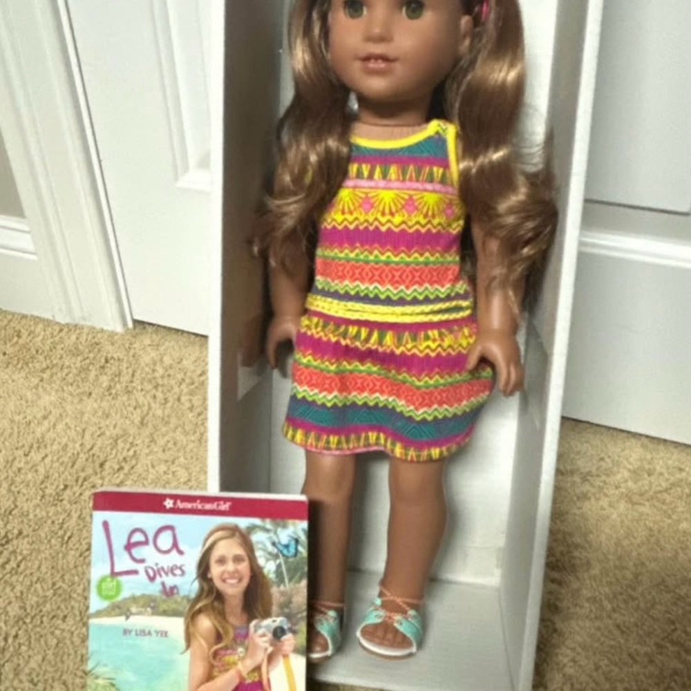 American Girl Doll Lea with extras